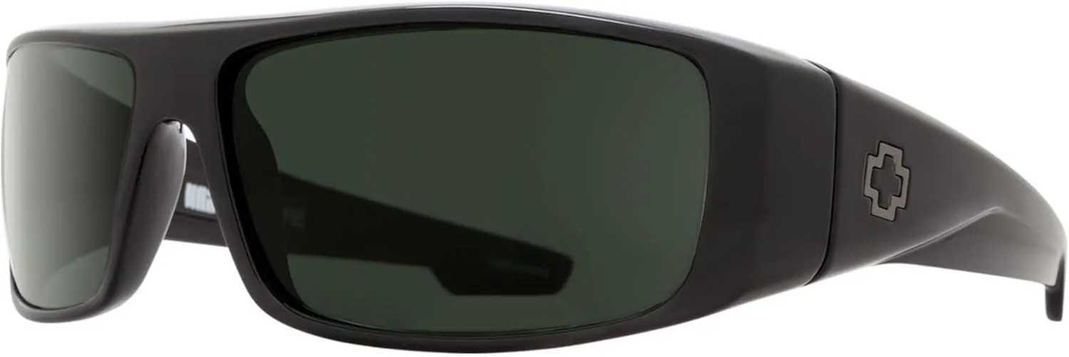 SPY Logan Rectangular Sunglasses for Men   BUNDLE with Designer iWear Eyewear Kit