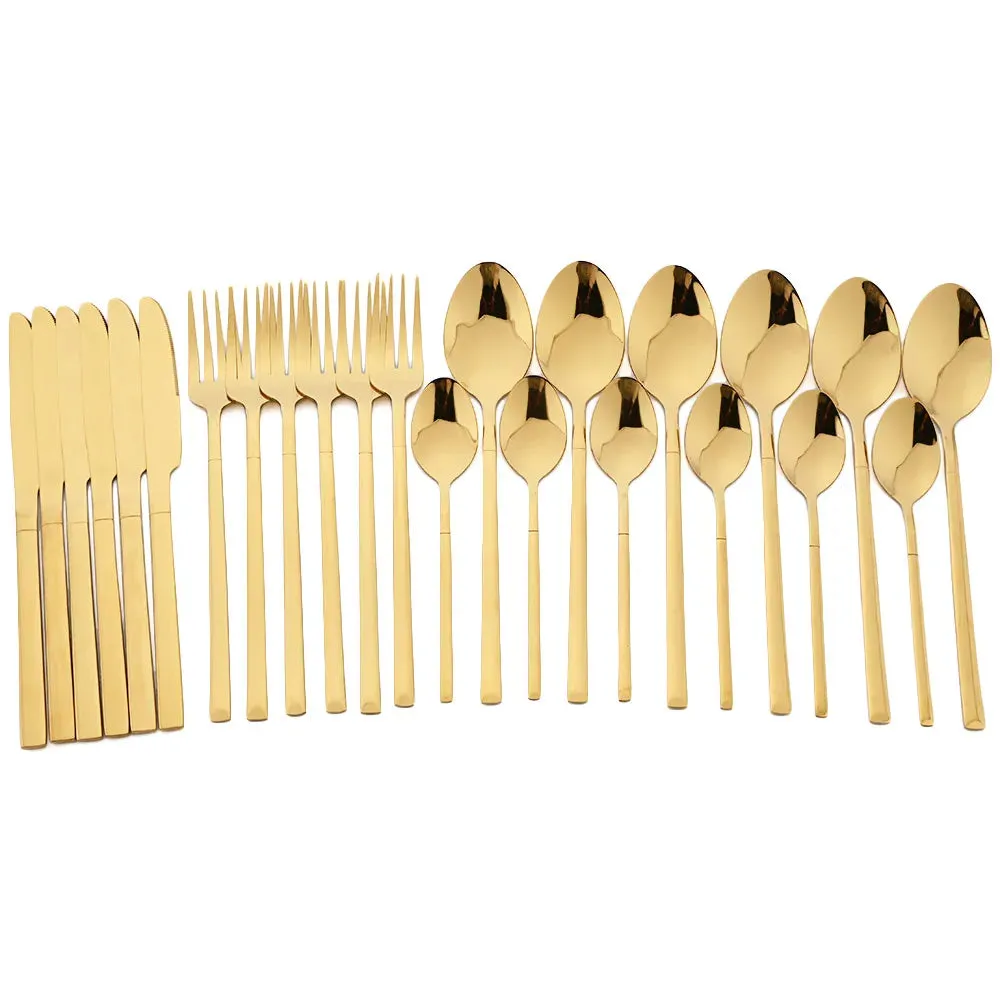 Stainless Steel Star Tableware Set