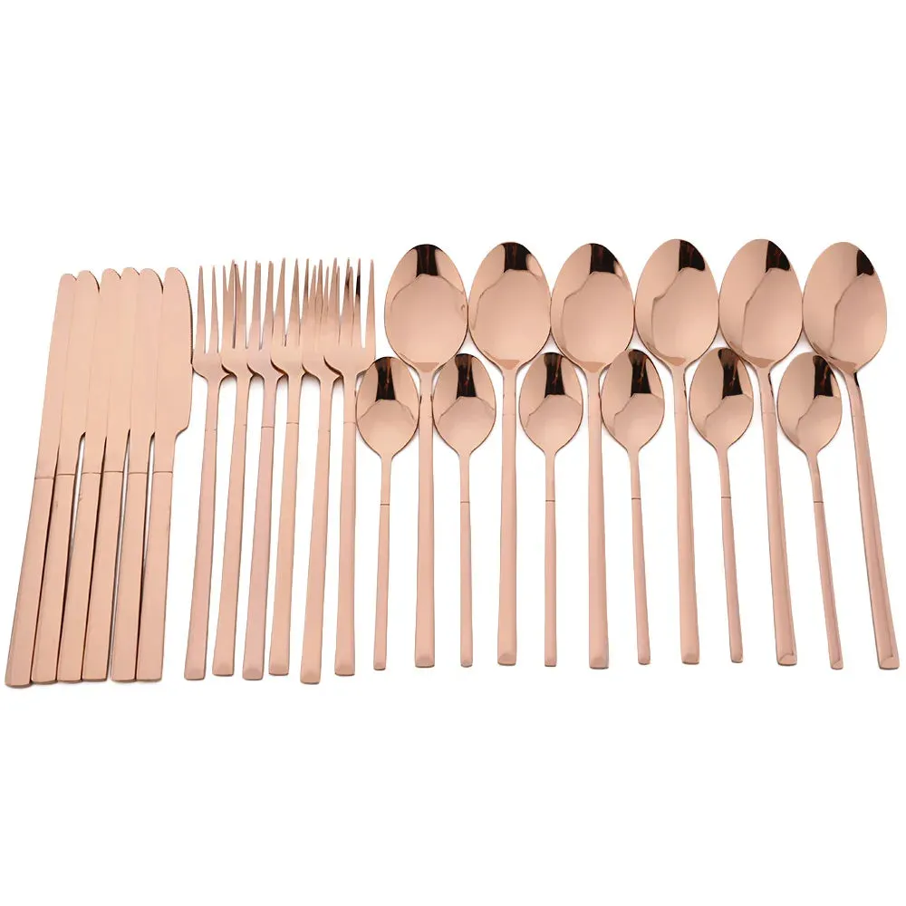 Stainless Steel Star Tableware Set