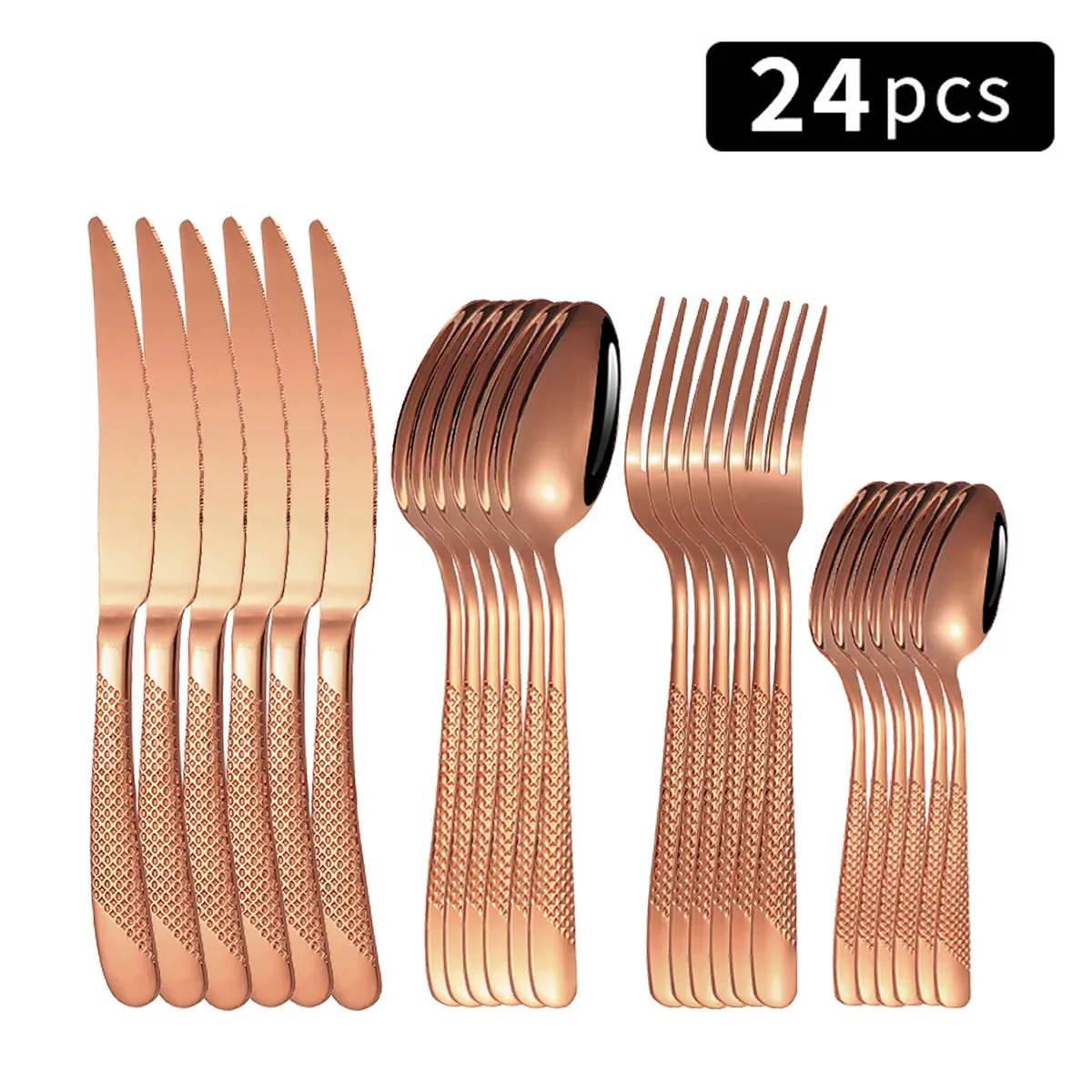 Stainless Steel Star Tableware Set
