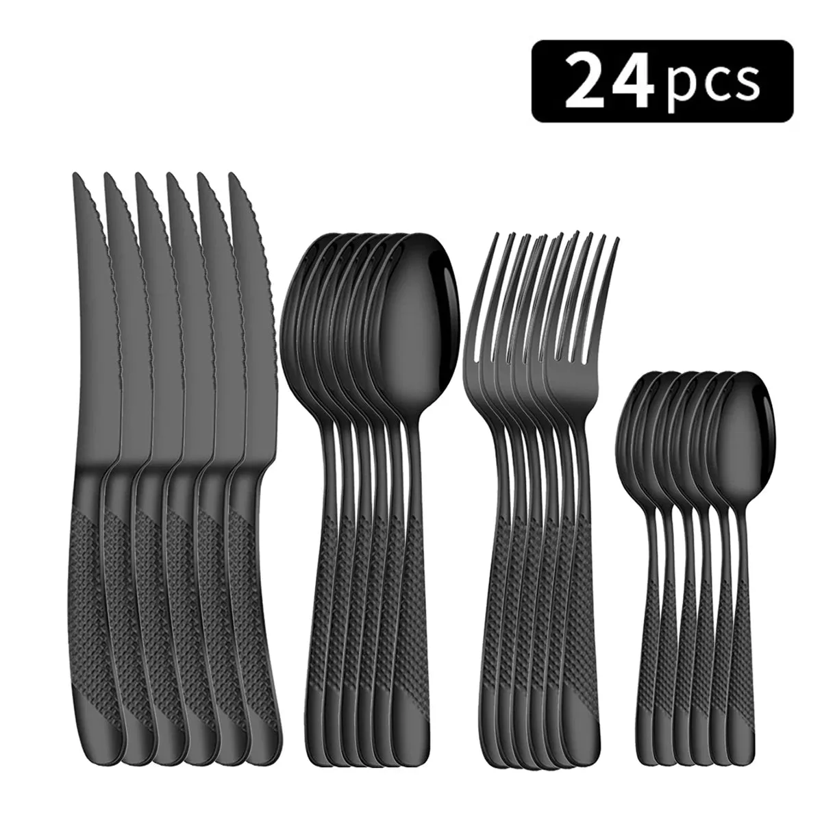 Stainless Steel Star Tableware Set