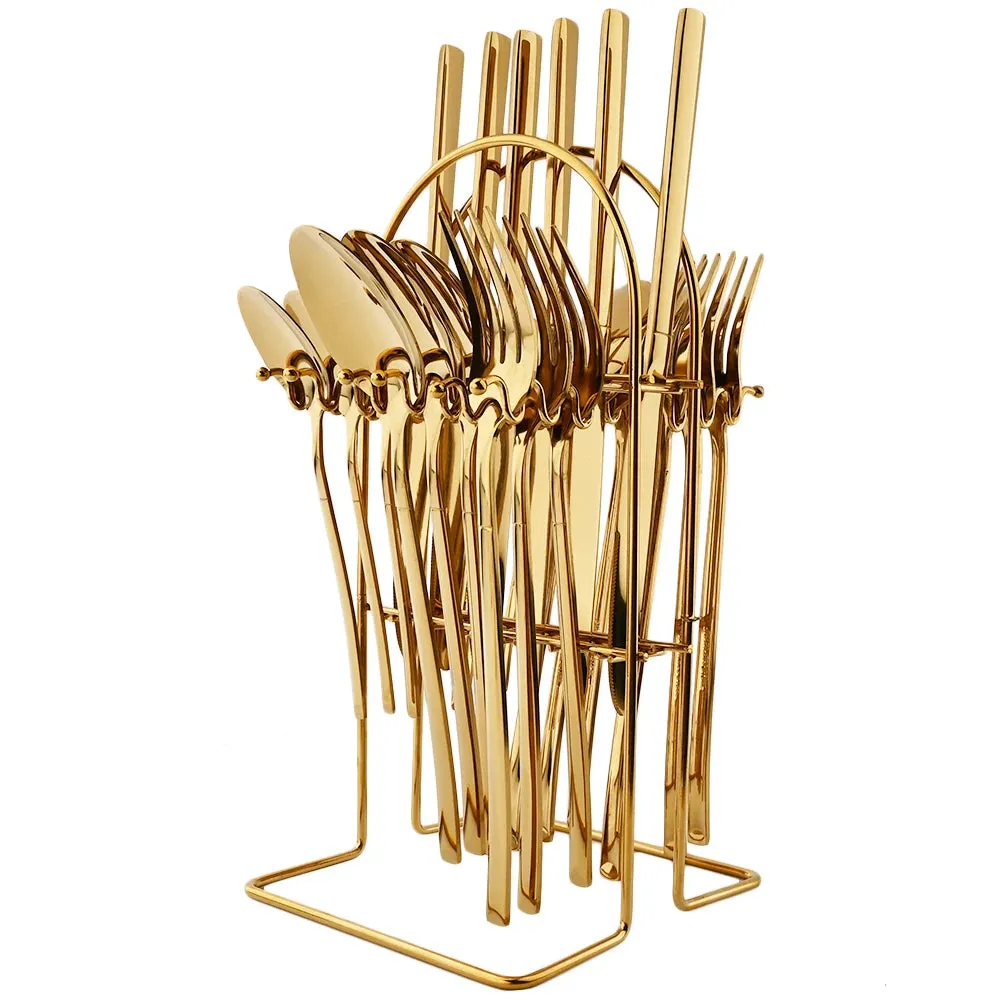 Stainless Steel Star Tableware Set