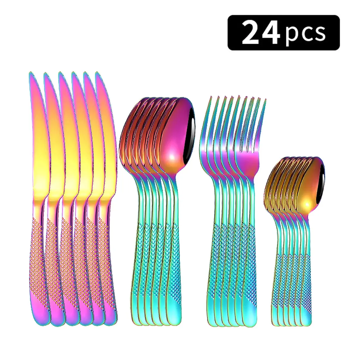 Stainless Steel Star Tableware Set