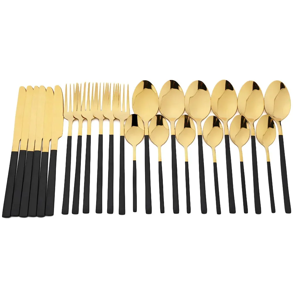 Stainless Steel Star Tableware Set
