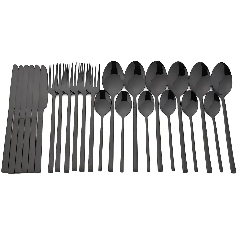 Stainless Steel Star Tableware Set