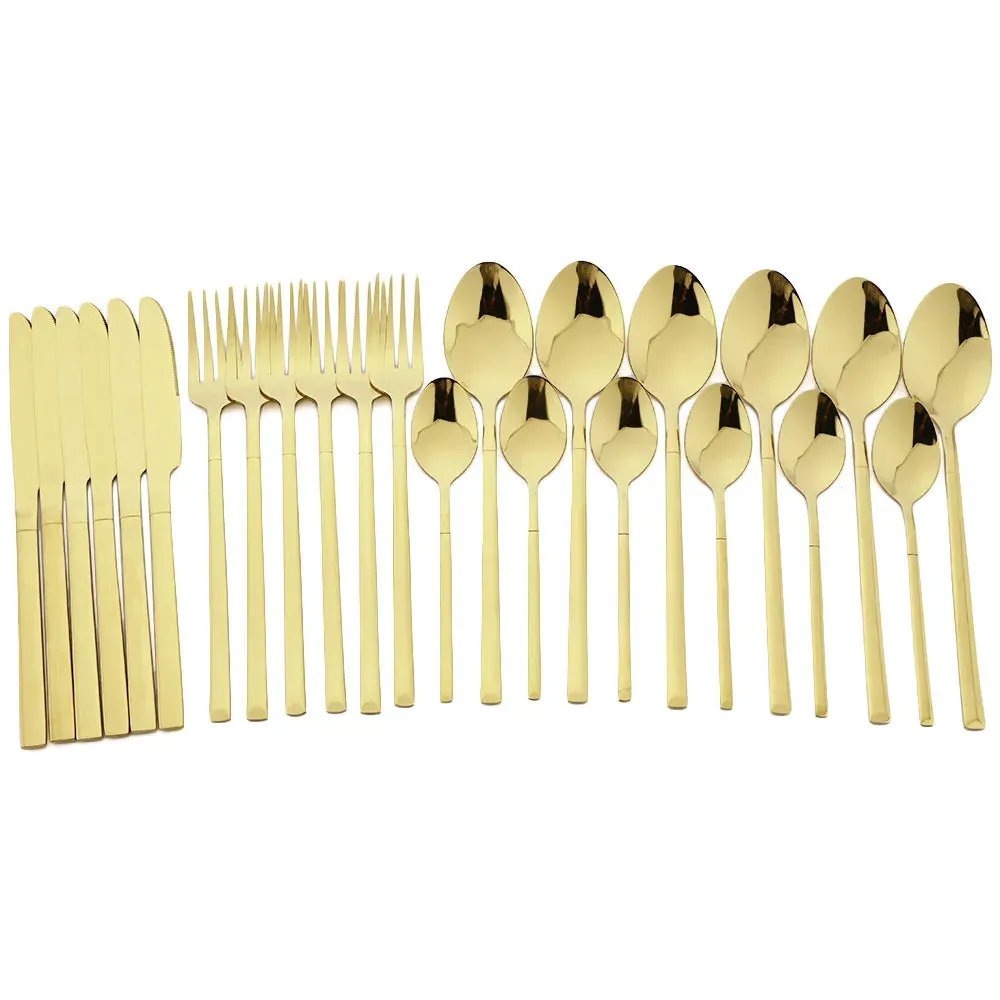 Stainless Steel Star Tableware Set
