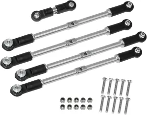 Stainless Steel Tie Rod Turnbuckles Set for Arrma 1/8 6S Kraton Outcast 1/7 Big Rock RC Car Upgrade Parts