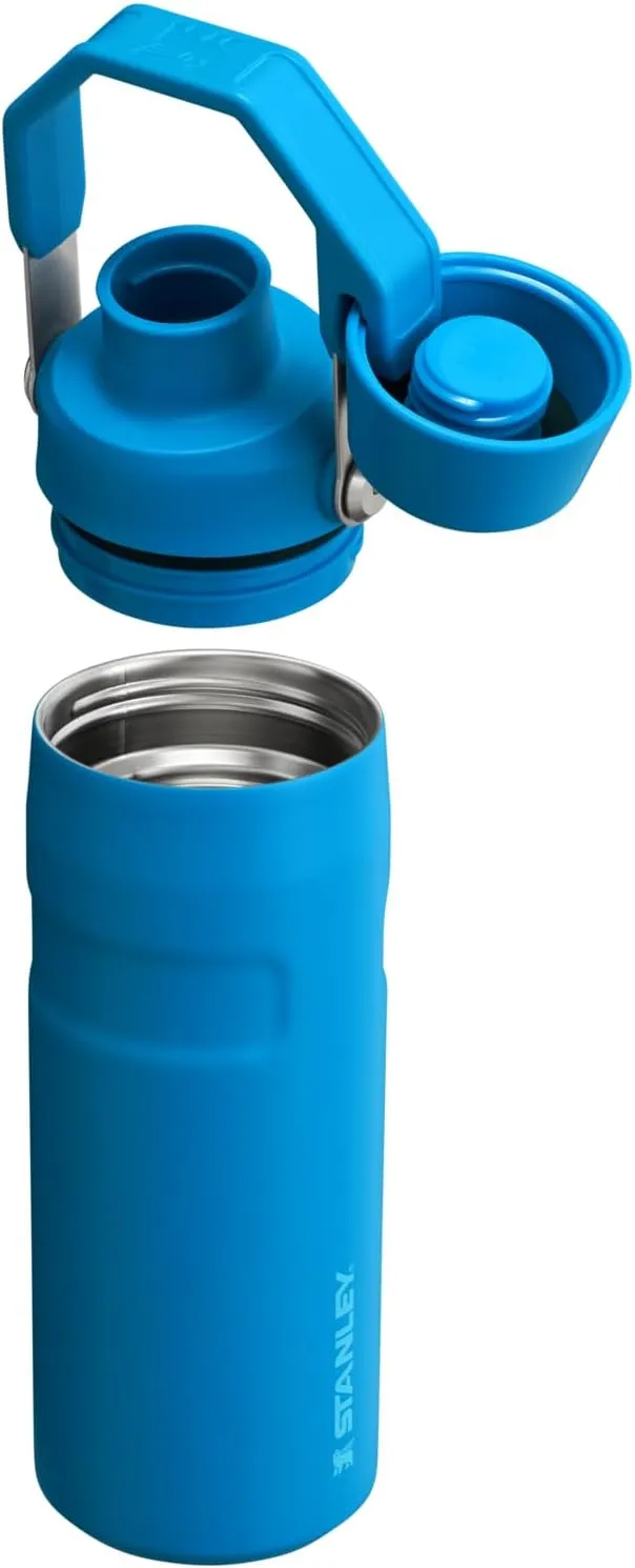 Stanley IceFlow Fast Flow Water Bottle | Angled Spout Lid | Lightweight & Leakproof for Travel & Sports | Insulated Stainless Steel | BPA-Free