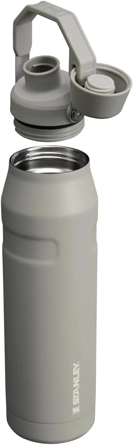 Stanley IceFlow Fast Flow Water Bottle | Angled Spout Lid | Lightweight & Leakproof for Travel & Sports | Insulated Stainless Steel | BPA-Free