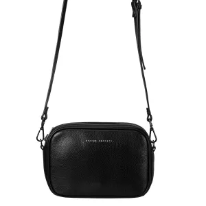 Status Anxiety plunder leather bag black