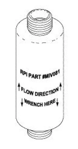 Steam Trap (New Style) for Midmark - Ritter MIV081