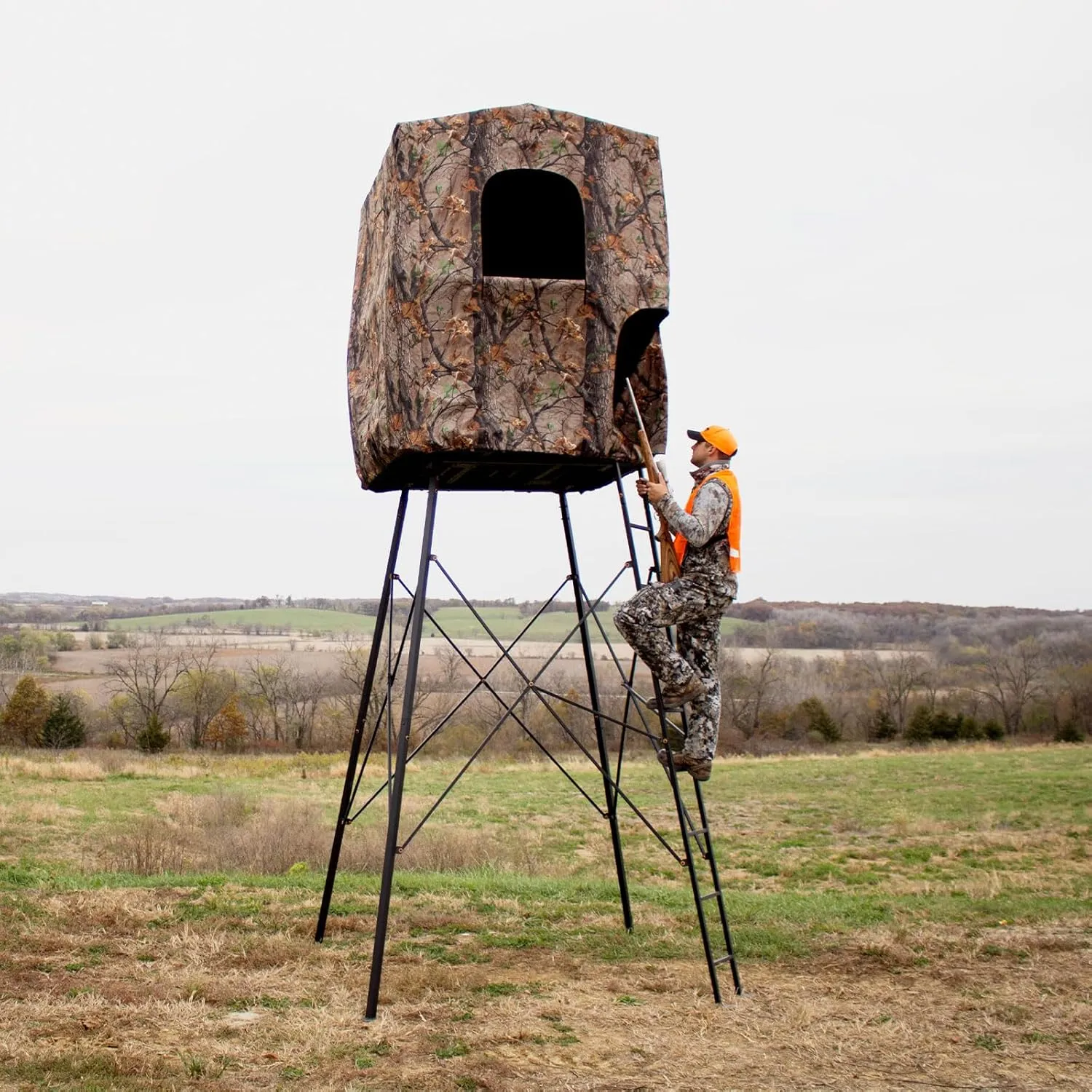 Steel Pod Hunting Blind Cover (Stand Not Included)