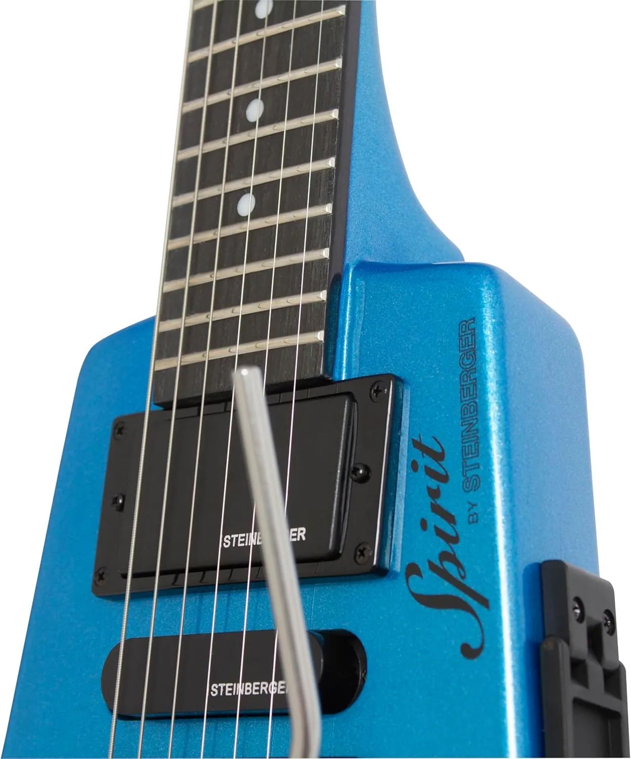 Steinberger Spirit GT PRO Deluxe, Frost Blue with Bag