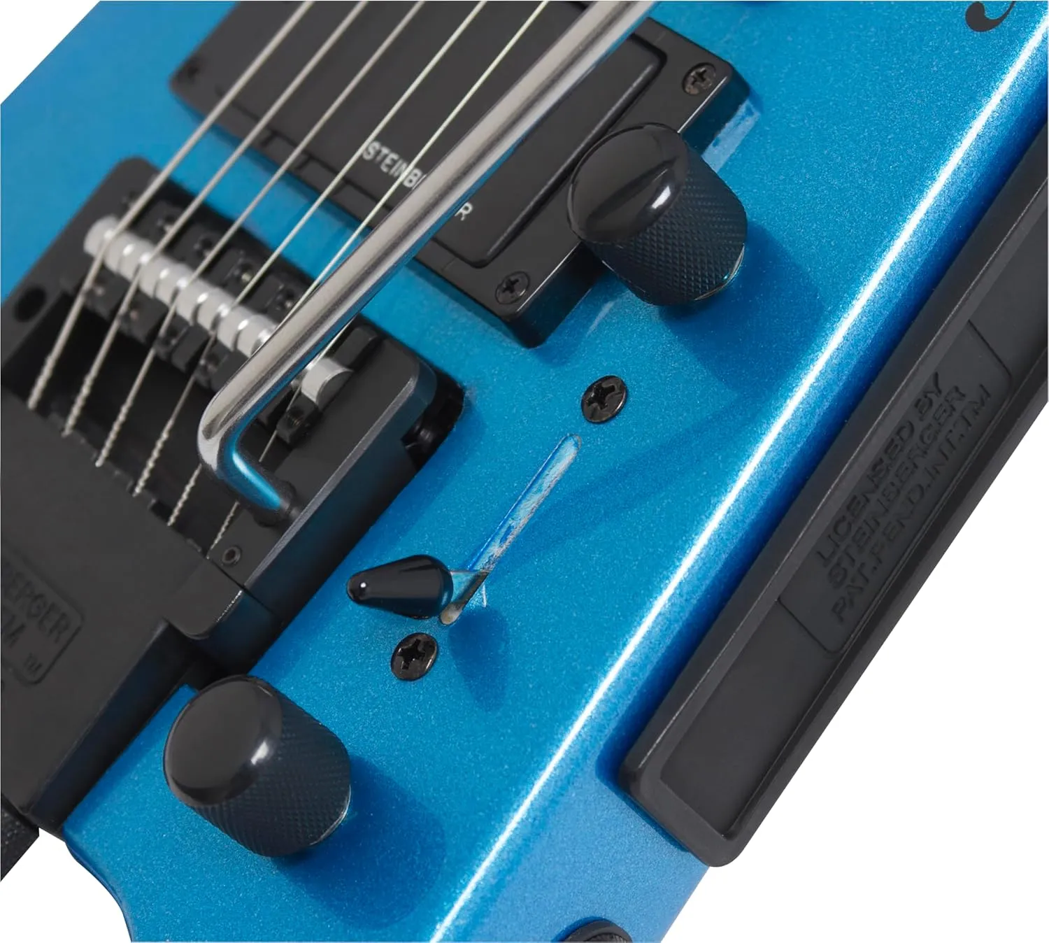Steinberger Spirit GT PRO Deluxe, Frost Blue with Bag