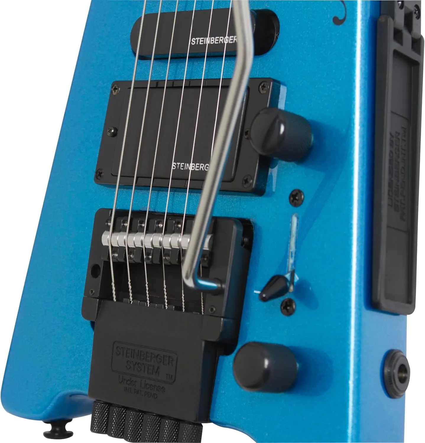 Steinberger Spirit GT PRO Deluxe, Frost Blue with Bag