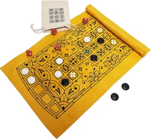 Stellar Factory The Royal Game of UR - Compact, Travel-Friendly | One of The Oldest Strategy Games in The World