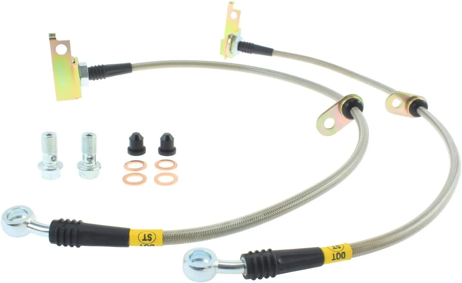 StopTech (950.40018) Brake Line Kit, Stainless Steel