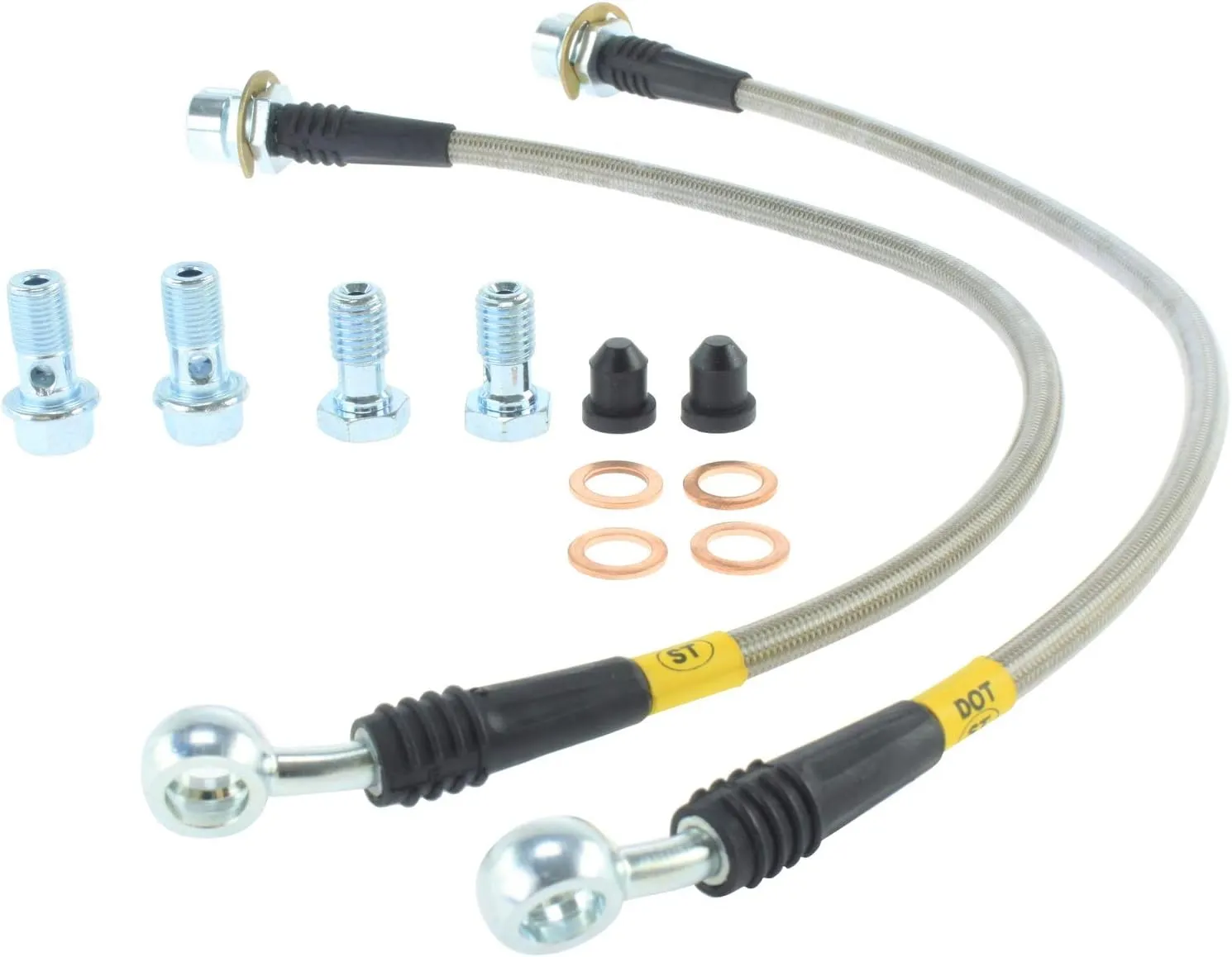 StopTech (950.61001) Brake Line Kit, Stainless Steel