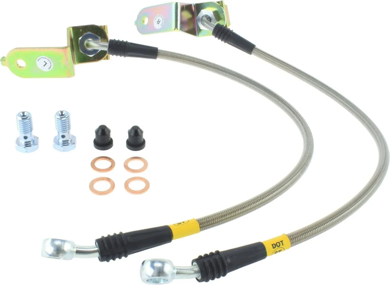 StopTech (950.63501) Brake Line Kit, Stainless Steel