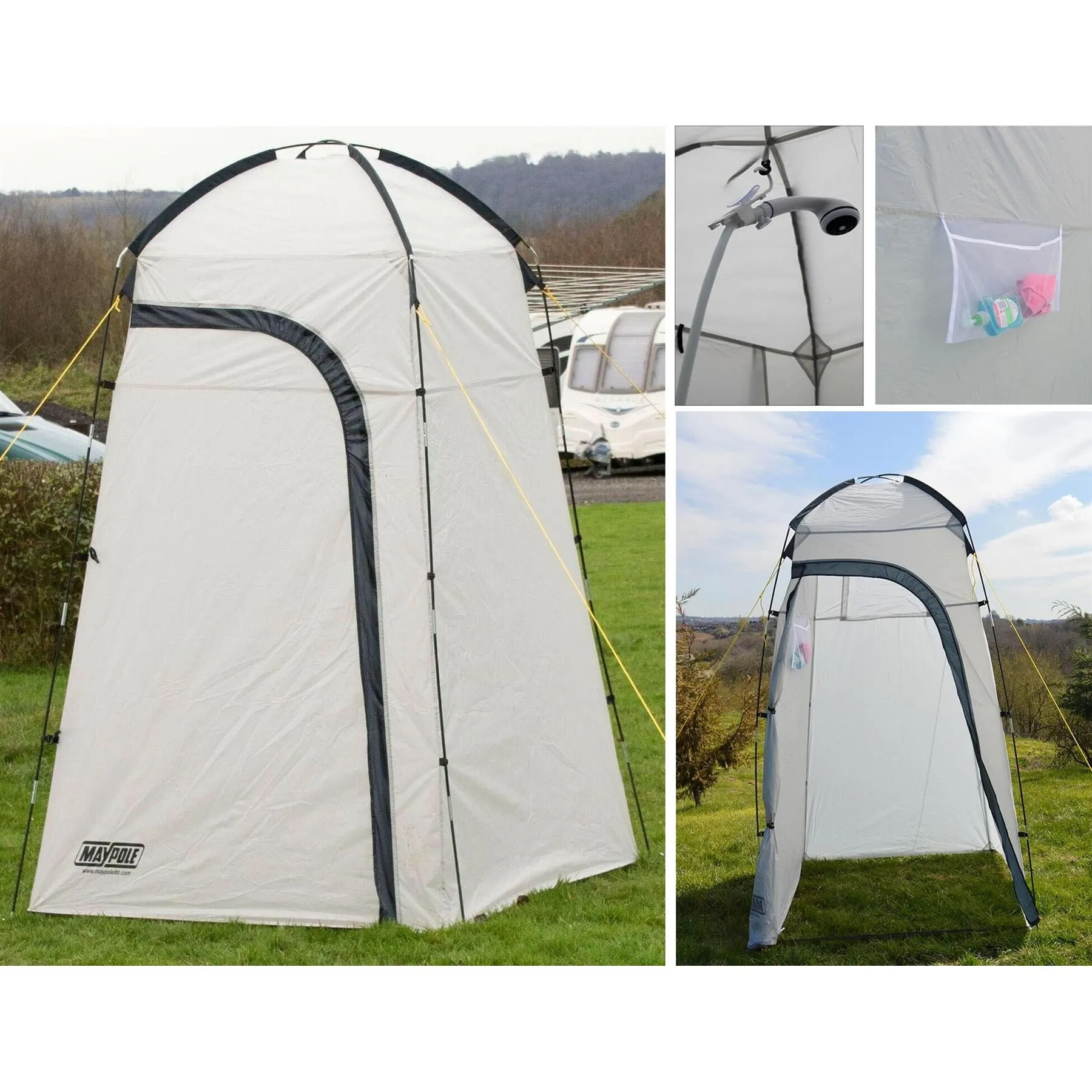 Streetwize 12v Porta Shower Portable 12 volt Camping Caravan & Shower Tent