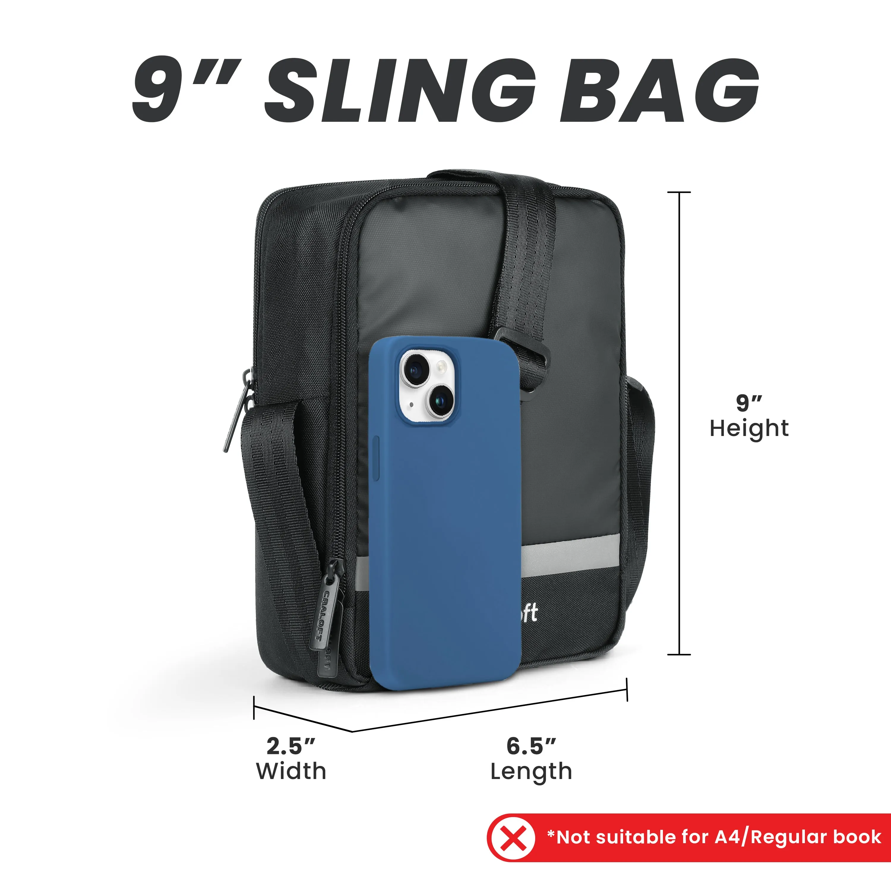 Summit Seeker S5 Side Sling Bag (Black)