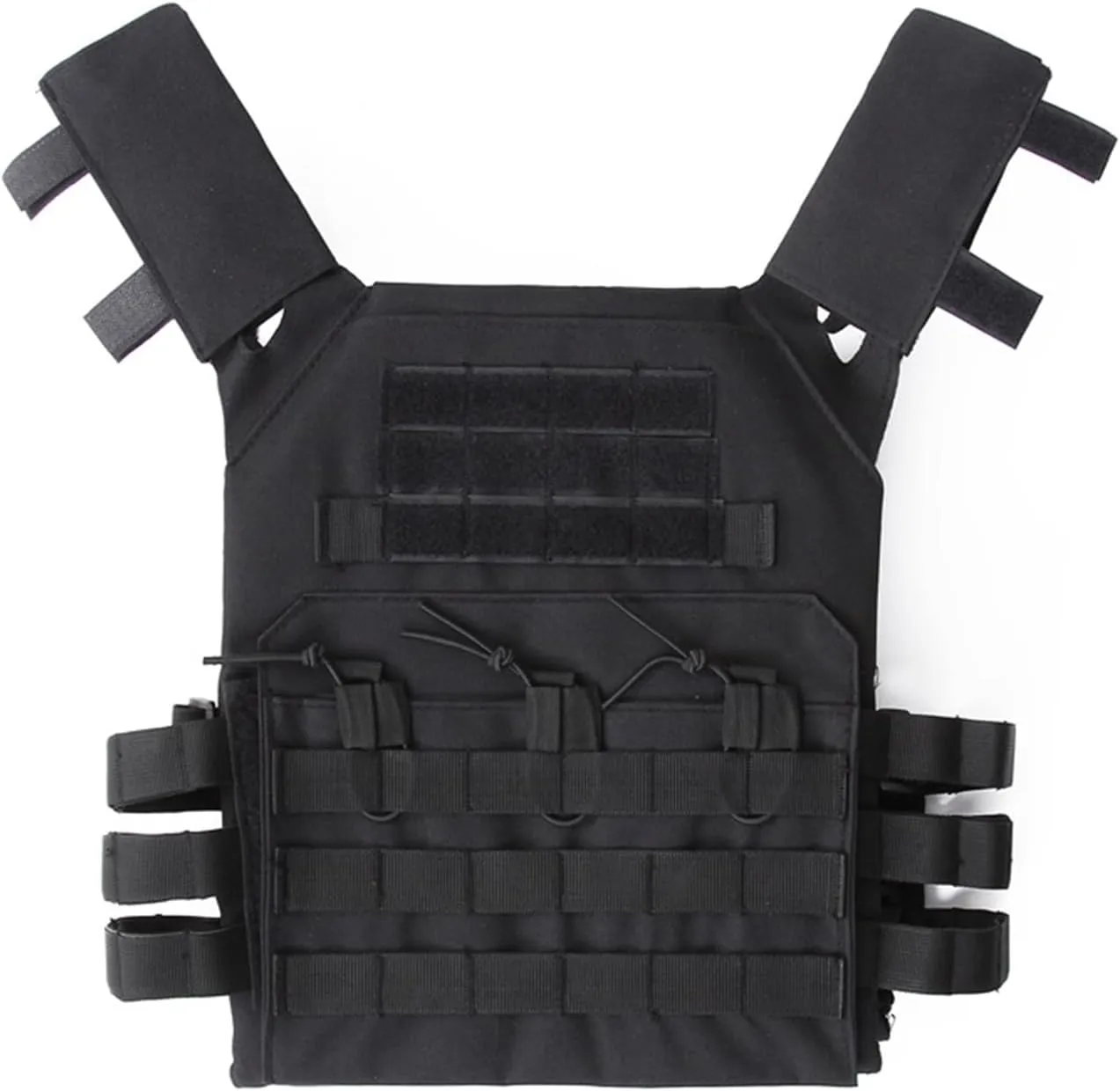 Tactical Airsoft Vest Molle Adjustable Lightweight Airsoft Vest Outdoor Paintball Training Cosplay Costumes