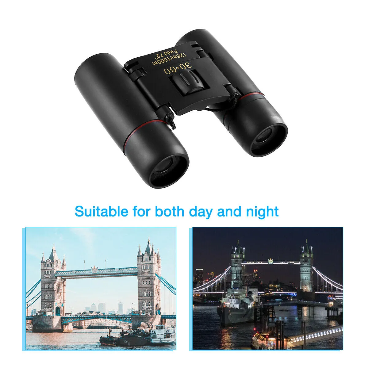 Tactical Binocular | 30x60 Zoom