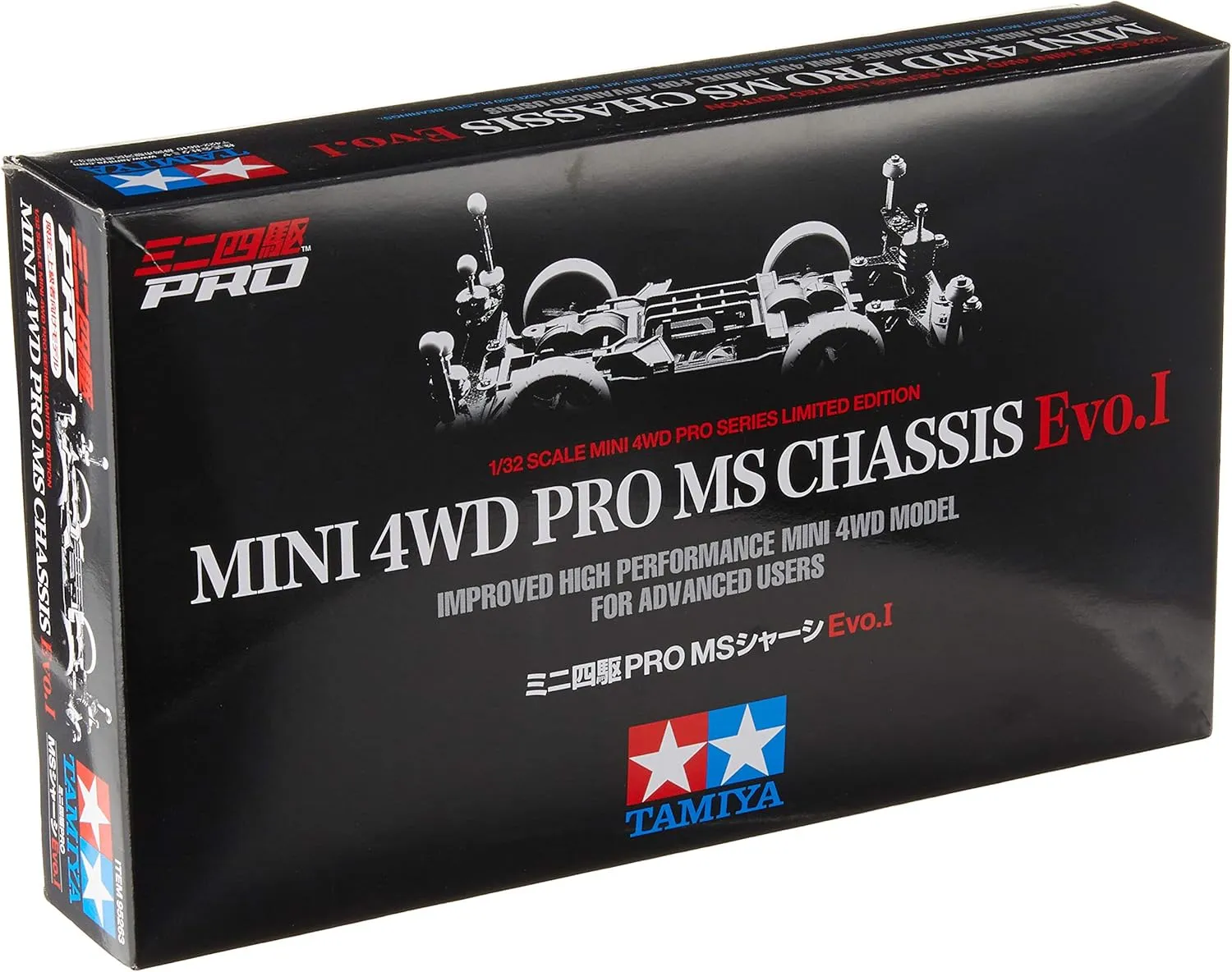 Tamiya 95263 Jr Pro MS Chassis Evo.1 Mini 4WD Kit