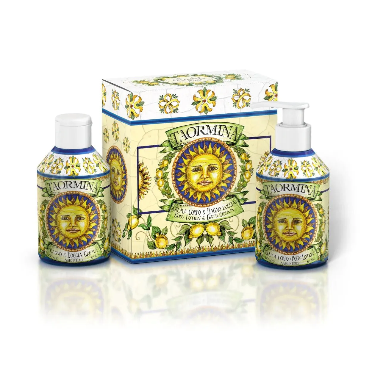 TAORMINA Gift Box - Body Shower Get & Body Cream