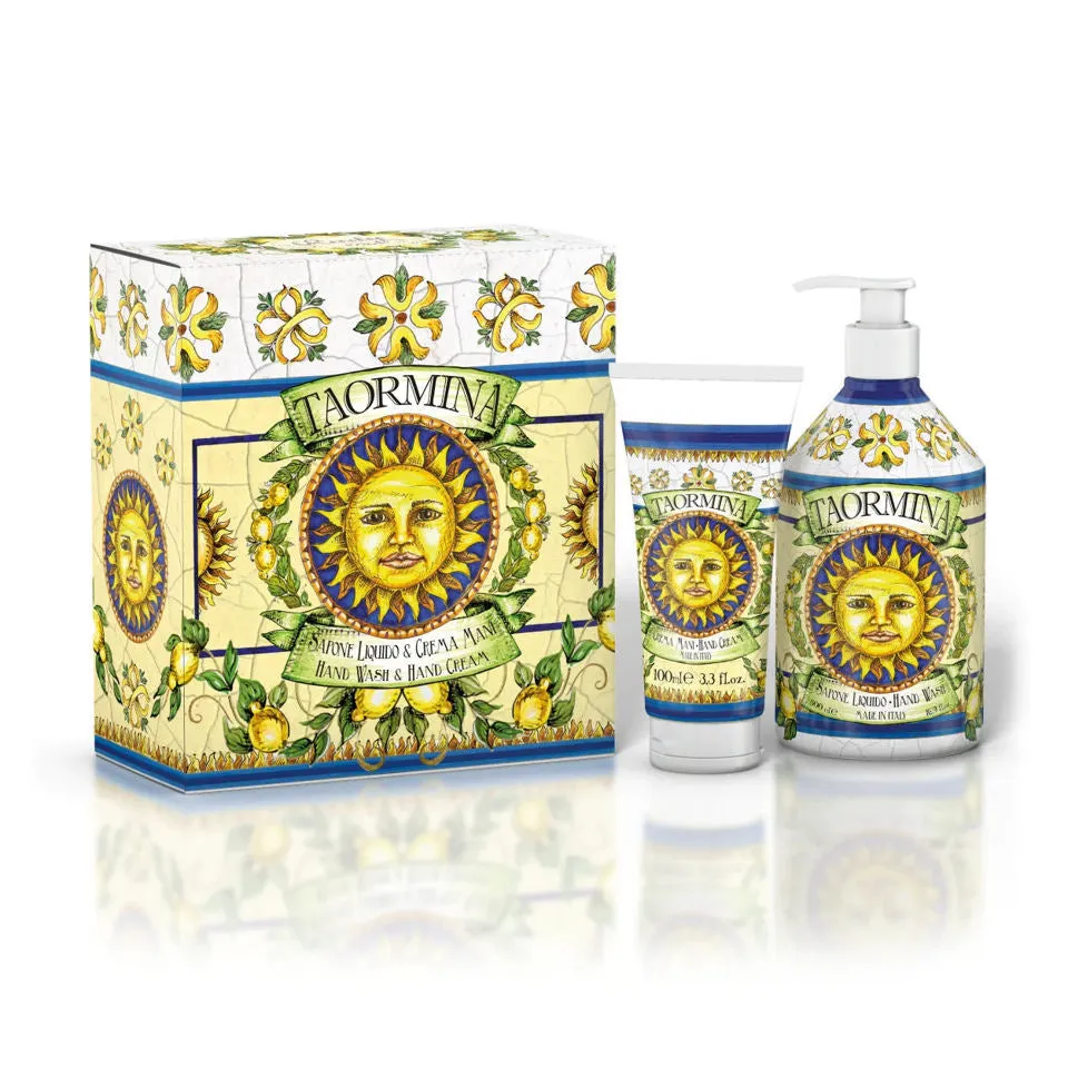 TAORMINA Gift Box - Body Shower Get & Body Cream