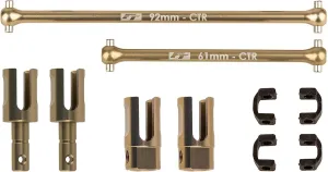 Team Associated RC10B74.2 FT Lightweight Driveline Center Kit ASC92372 Electric Car/Truck Option Parts