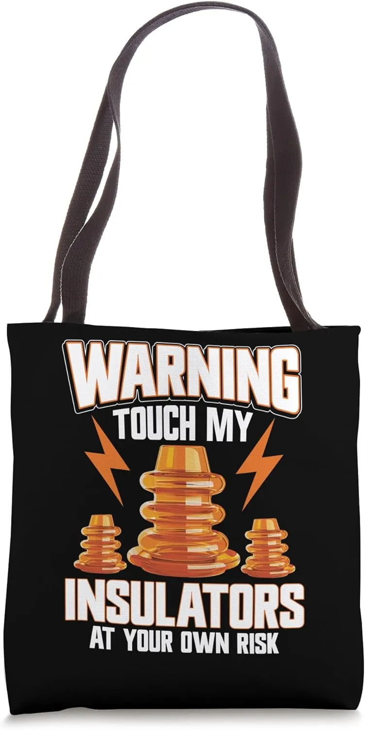Telegraph Insulator Collection Glass Insulator Collecting Tote Bag