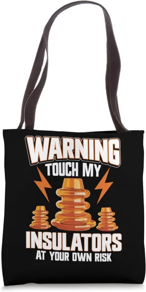 Telegraph Insulator Collection Glass Insulator Collecting Tote Bag