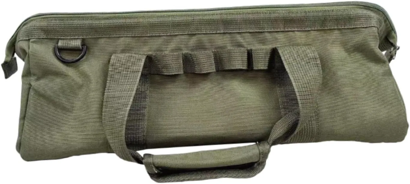 Tent Stakes Bag Tool Pouch Camping Accessories Tent Pole Pegs Bag Organizer for Hiking Backpacking Outdoor Ground Nail Ropes, Green