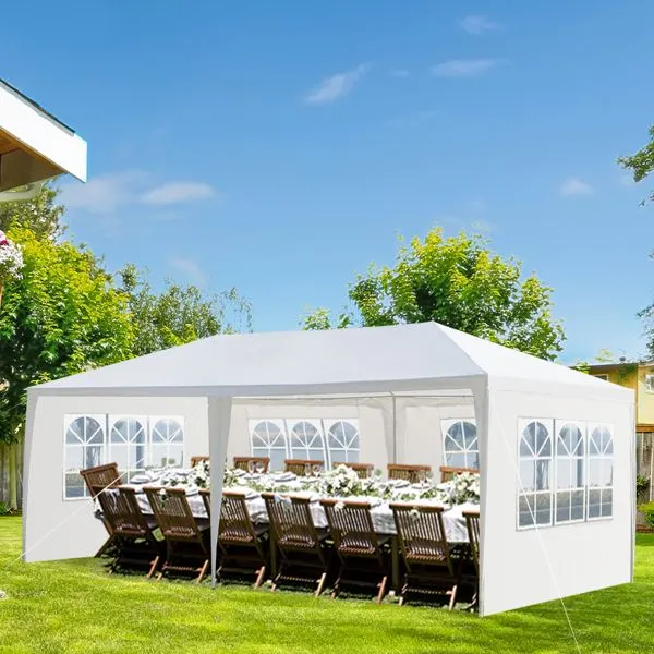 Tent Weddings Premium & Removable Global shipping Waterproof 10x20 Outdoor with for Discounted shipping Events 4 Party Sidewalls