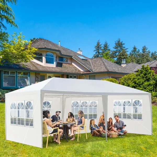 Tent Weddings Premium & Removable Global shipping Waterproof 10x20 Outdoor with for Discounted shipping Events 4 Party Sidewalls