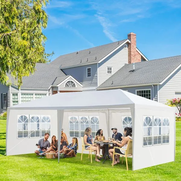 Tent Weddings Premium & Removable Global shipping Waterproof 10x20 Outdoor with for Discounted shipping Events 4 Party Sidewalls