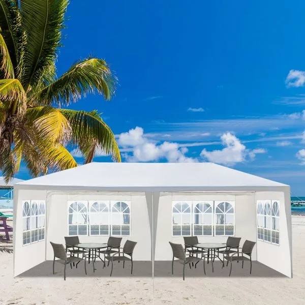 Tent Weddings Premium & Removable Global shipping Waterproof 10x20 Outdoor with for Discounted shipping Events 4 Party Sidewalls
