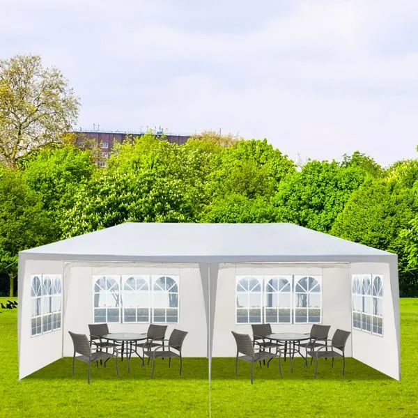 Tent Weddings Premium & Removable Global shipping Waterproof 10x20 Outdoor with for Discounted shipping Events 4 Party Sidewalls