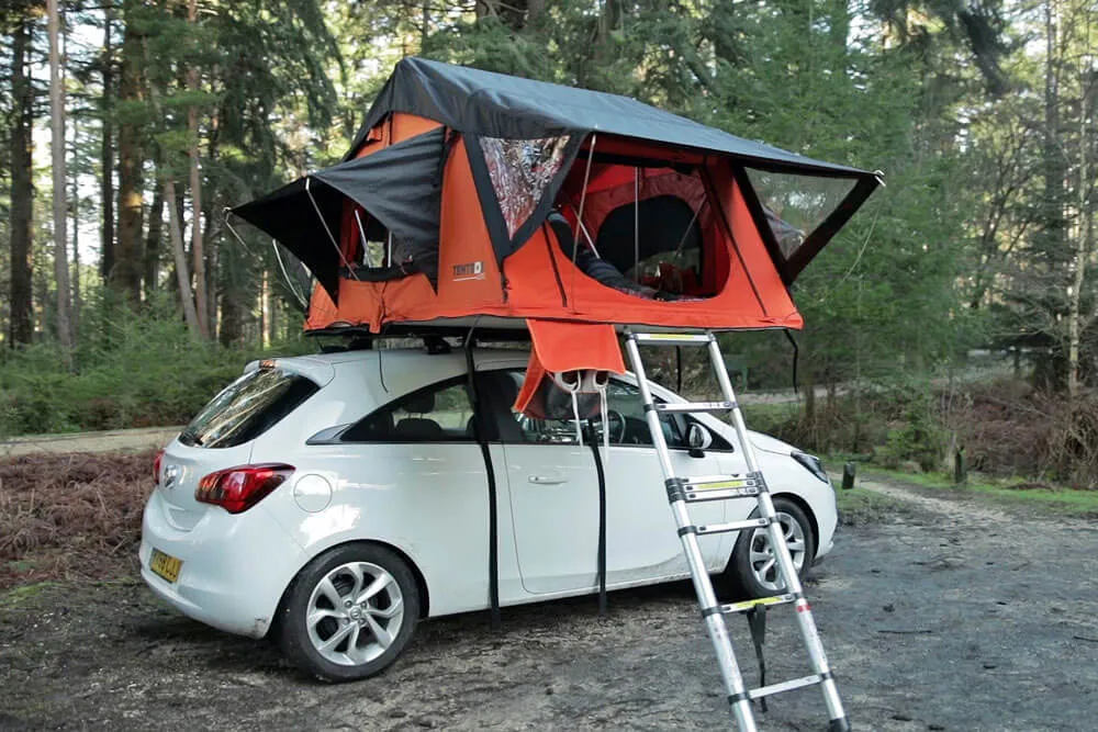 TentBox Lite 1.0 Lightweight Rooftop Tent, 4-Season Easy Setup