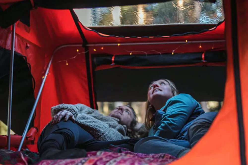TentBox Lite 1.0 Lightweight Rooftop Tent, 4-Season Easy Setup