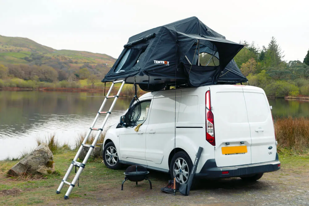 TentBox Lite 1.0 Lightweight Rooftop Tent, 4-Season Easy Setup