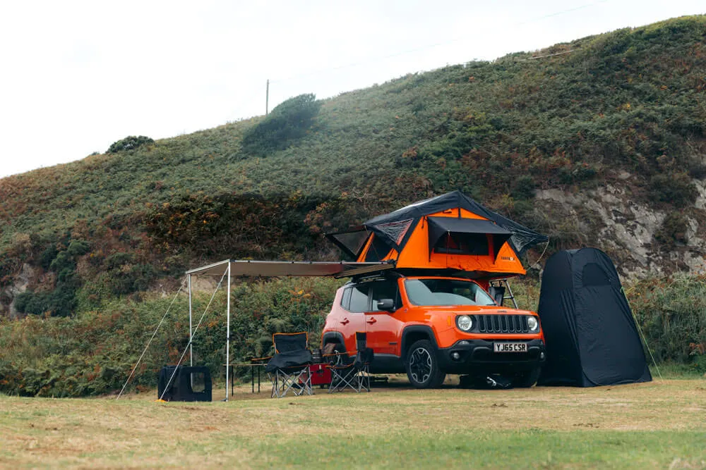 TentBox Lite 1.0 Lightweight Rooftop Tent, 4-Season Easy Setup