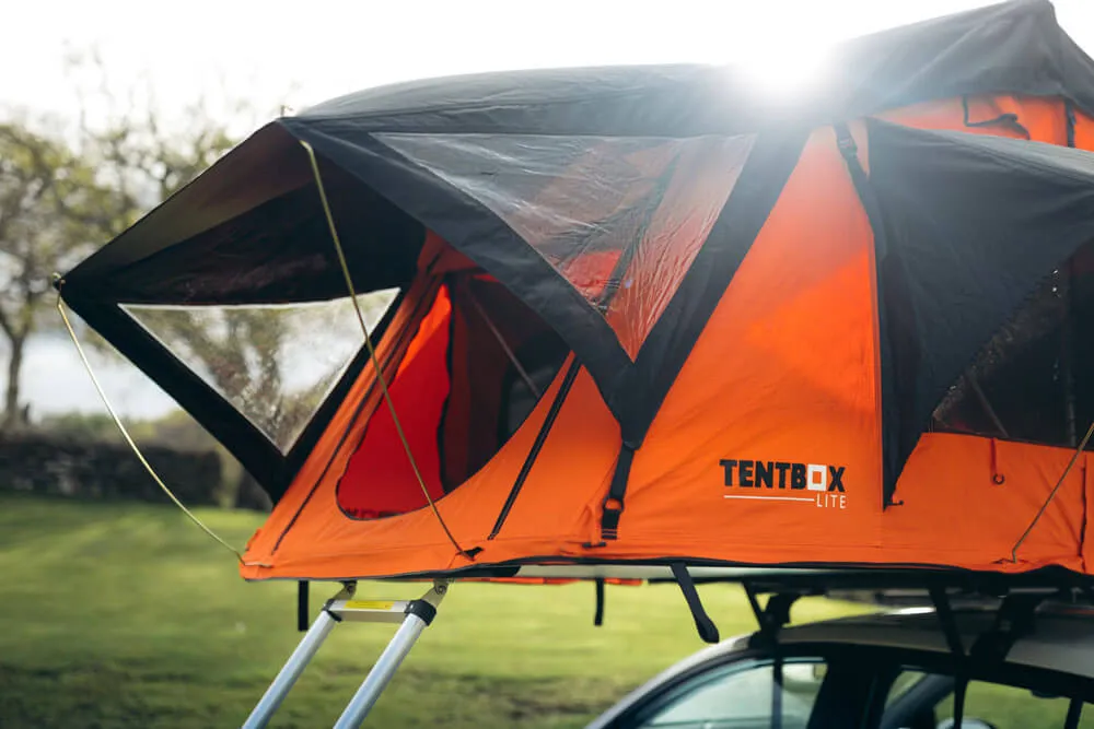 TentBox Lite 1.0 Lightweight Rooftop Tent, 4-Season Easy Setup
