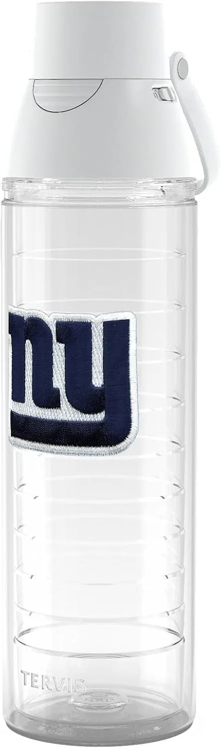 Tervis NFL New York Giants-Primary Logo Insulated Tumbler, 24oz Venture Lite Water Bottle, Classic