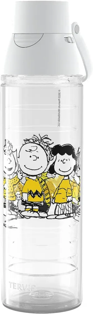 Tervis Peanuts - All Here Group Made in USA Double Walled Insulated Tumbler Travel Cup Keeps Drinks Cold & Hot, 24oz Venture Lite Water Bottle, Classic