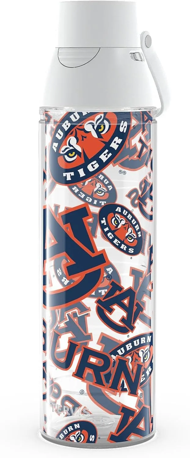 Tervis Venture Lite Auburn Tigers - All Over Made in USA Double Walled Insulated Tumbler Travel Cup Keeps Drinks Cold & Hot, 24oz Water Bottle, Classic