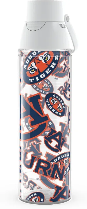 Tervis Venture Lite Auburn Tigers - All Over Made in USA Double Walled Insulated Tumbler Travel Cup Keeps Drinks Cold & Hot, 24oz Water Bottle, Classic