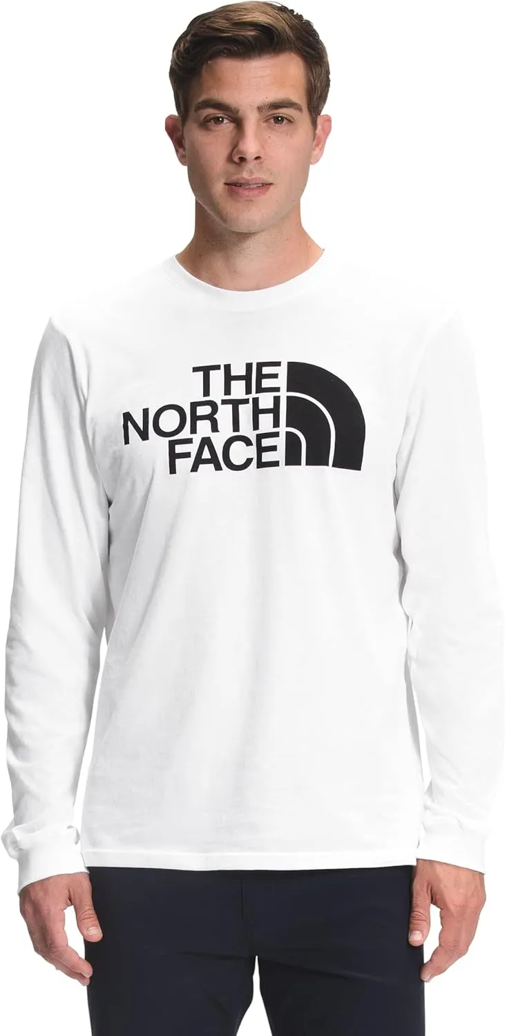 The North Face Long Sleeve Half Dome Tee TNF White/TNF Black XL