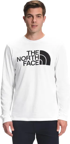 The North Face Long Sleeve Half Dome Tee TNF White/TNF Black XL